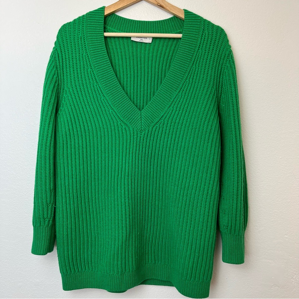 Aritzia Babaton Roger Sweater Women’s Size XXS Oversized Merino Wool Soft Heavy